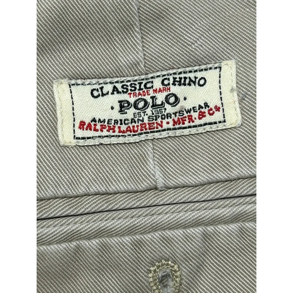 Polo Ralph Lauren Prospect Short 100% Cotton Khaki Tan 40 Mens